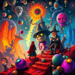 Chaos Chronicles: Whose Worlds Anyway? - Text-based game