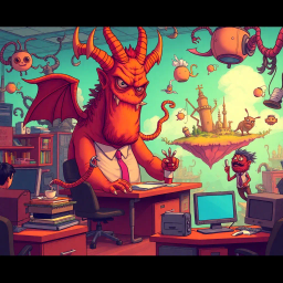 Whose Hell Is This, Anyway? - Text-based game