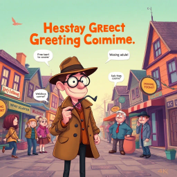 Whose Hello, Anyway? - Text-based game
