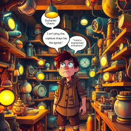 Whose Gear is it Anyway? - Text-based game