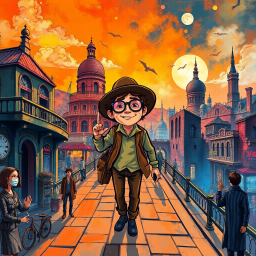 Chrono-Capers: Who's Time Is It Anyway? - Text-based game