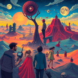 Metamayhem: Whose Adventure Is It Anyway? - Text-based game