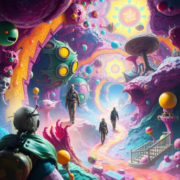 Spectrum Saga: Whose Dimension Is It Anyway? - Text-based game