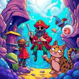 Metamayhem: Whose Adventure Is It Anyway? - Text-based game