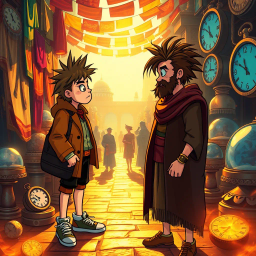 ChronoChase: Whose Time Is It Anyway? - Text-based game
