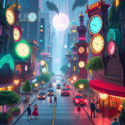 ChronoChase: Whose Time is It Anyway? - Text-based game