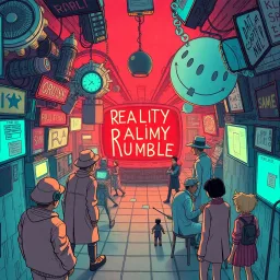 Reality Rumble: Whose Adventure Is It Anyway? - Text-based game