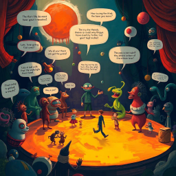 Whose Nonsense Is It Anyway? - Text-based game