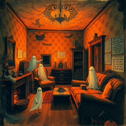 Whose Haunt is This? - Text-based game