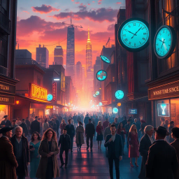 Chronochaser: Whose Time Is It Anyway? - Text-based game