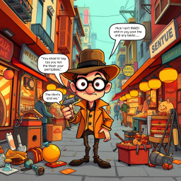 Whose Item Is This Anyway? - Text-based game