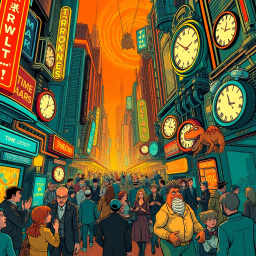 ChronoCrack: Whose Time Is It Anyway? - Text-based game