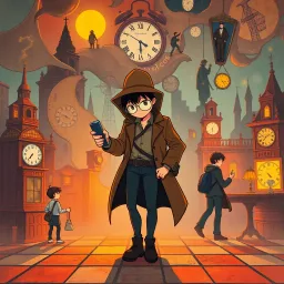 Chronocrack: Whose Time Is It Anyway? - Text-based game