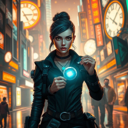 Chronocaper: Whose Time Is It Anyway? - Text-based game