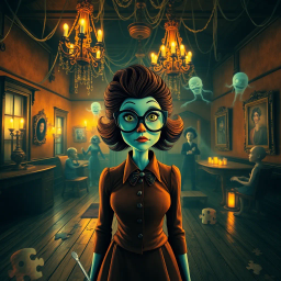 Whose Haunt is This? - Text-based game