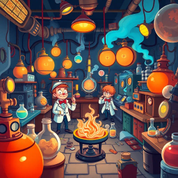 Lab Rumble: Whose Lab is it Anyway? - Text-based game