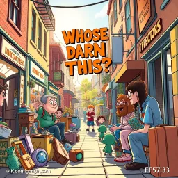 Whose Darn Item Is This? - Text-based game
