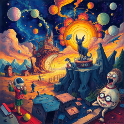 Chaos Chronicles: Whose Worlds Anyway? - Text-based game