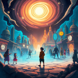 Chrono Clash: Whose Time Is It, Anyway? - Text-based game