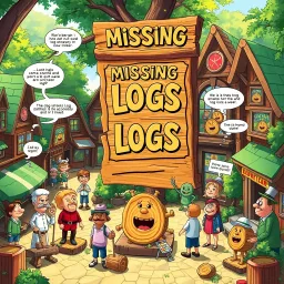 Log Jam: Who's Logs Are These, Anyway? - Text-based game