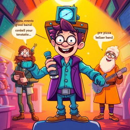 ChronoChums: Whose Hello Is It Anyway? - Text-based game