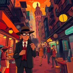 Whodunit: Accusing Shadows - Text-based game