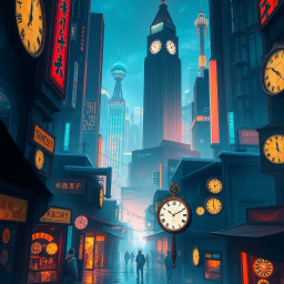 The Last Whisper of Chronopolis - Text-based game