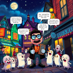 Whose Ghost Is It Anyway? - Text-based game