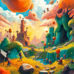 Meta-narrative Puzzle text games