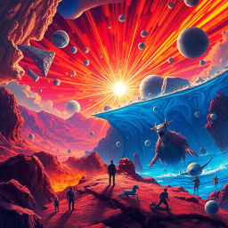 Spectrum Wars: Which Dimension Is It Anyway? - Text-based game