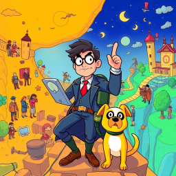 Chronochums: Time's Hilarious Hijinks - Text-based game