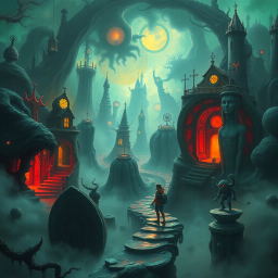 Nightmare Exchange: Whose Dream Is It Anyway? - Text-based game