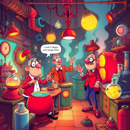 Whose Lab is it Anyway? - Text-based game