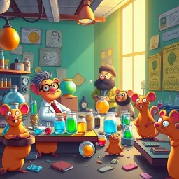 Lab Rats: Who's the Genius Now? - Text-based game