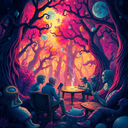Nightmare Chronicles: Who's Dreaming This? - Text-based game