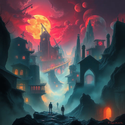 Nightmare Chronicles: Who's Dreaming This? - Text-based game