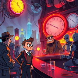 Chrono Clash: Whose Time Is It, Anyway? - Text-based game