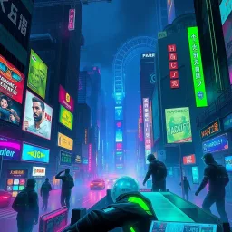 Neon Gridrunners - Text-based game