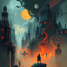 Nightmare Chronicles: Whose Dream is it Anyway? - Text-based game