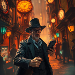 Chrono Clash: Whose Time Is It Anyway? - Text-based game