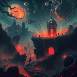 Nightmare Chronicles: Who's Dreaming This? - Text-based game