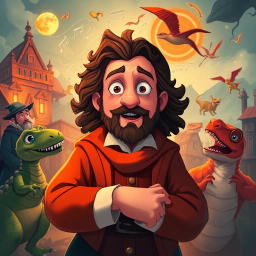 Comedy/Time Travel text games