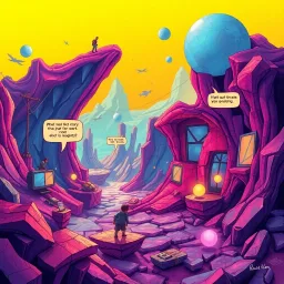 Whose World Is It Anyway? - Text-based game