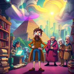 Chrono Clash: Whose Time Is It, Anyway? - Text-based game