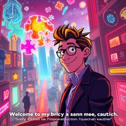 Mindbender Chronicles: Who's Hello, Anyway? - Text-based game