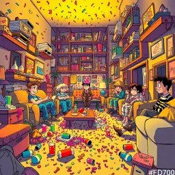Whose Mess Is This Anyway? - Text-based game