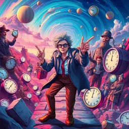 Chronocrux: Whose Time Is It Anyway? - Text-based game