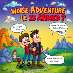 Whose Adventure Is It Anyway? - Text-based game