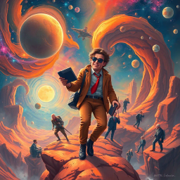 Spectrum Wars: Which Dimension is it Anyway? - Text-based game