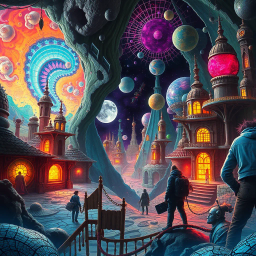 Spectrum Wars: Which Dimension is it Anyway? - Text-based game
